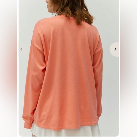 The Grateful Dead Daydreamer Women's Merch Long Sleeve T-Shirt In Coral - Picture 4 of 16